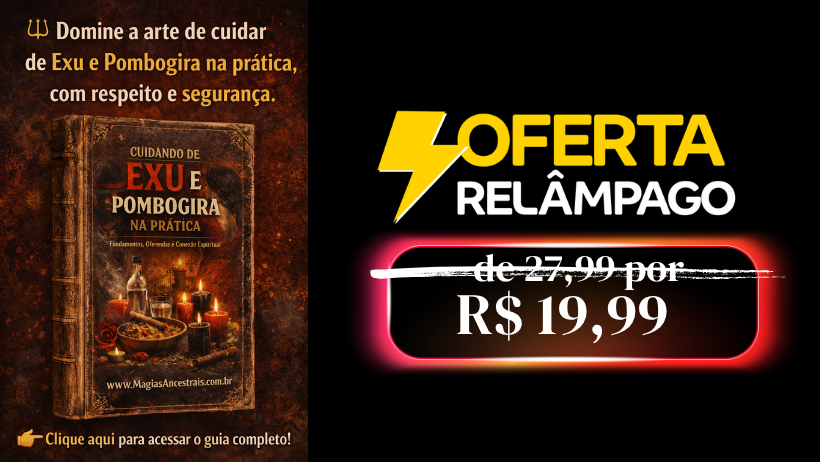 EXU POMBOGIRA UMBANDA CUIDADO ESPIRITUALIDADE